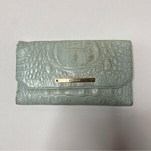 Brahmin Light Blue Wallet